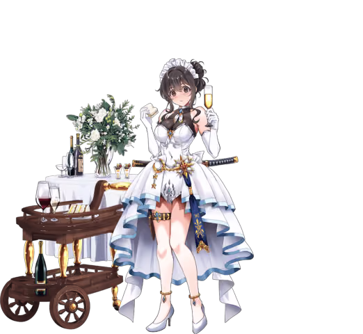 白きメイドの息抜きマリカ