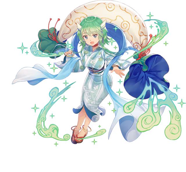 風雲の浴衣フーコ