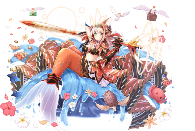 朱珠の深海兵長ムルーア