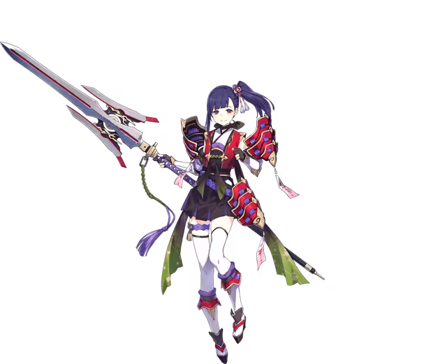 風花の槍士トモエ