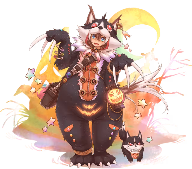 仮装祭りの爪獣ウル