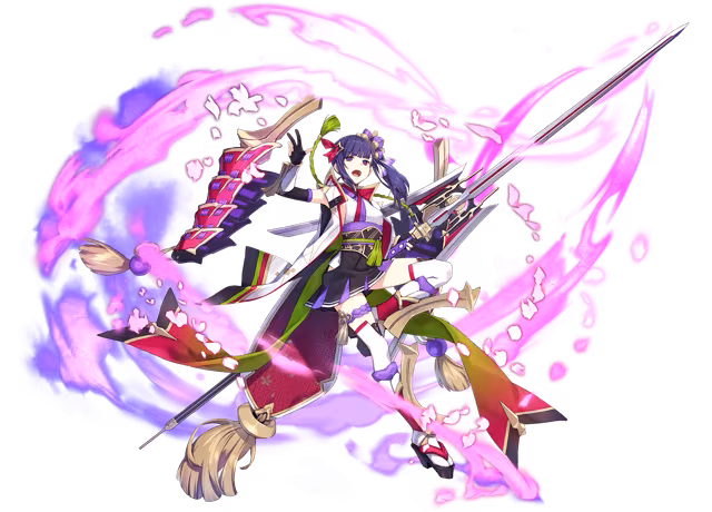 風花の槍士トモエ