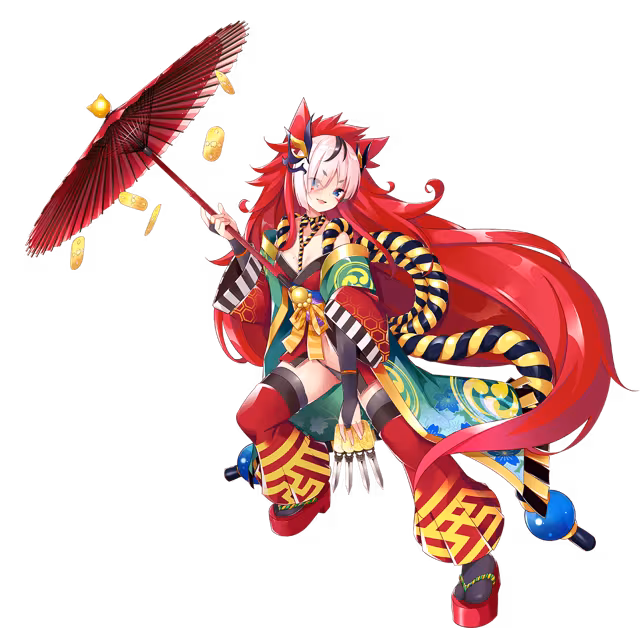 千両かぶき姫 紅牡丹