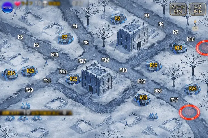 北限では見慣れぬ魔物