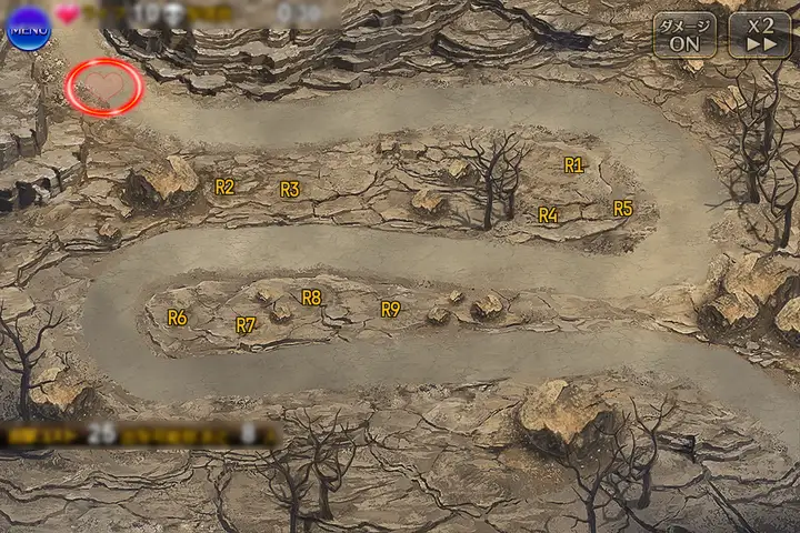弓騎兵の戦列