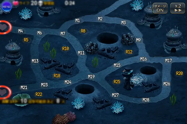 初陣！　海底戦闘