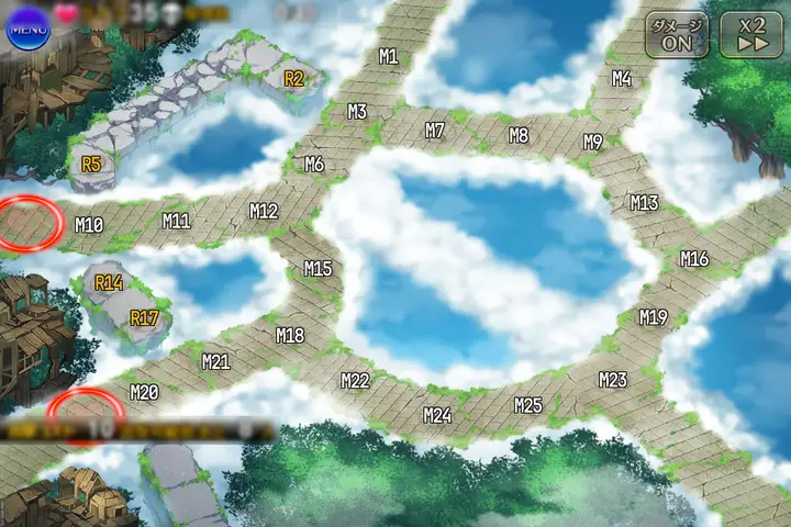集落を襲う天兵